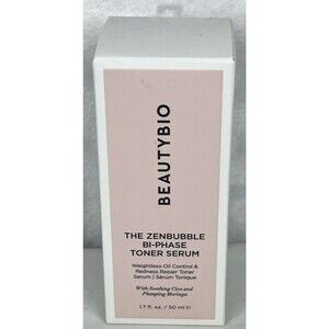 BeautyBio The Zenbubble Bi-Phase Toner Serum 1.7 fl oz Full Size NEW